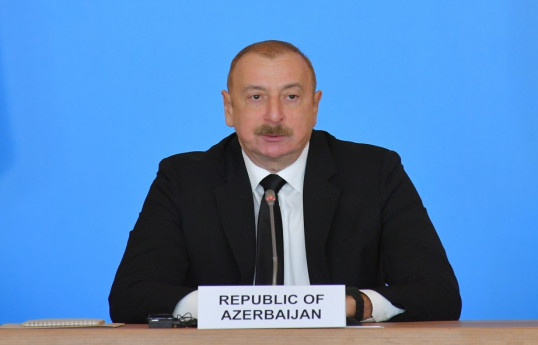 Президент Ильхам Алиев