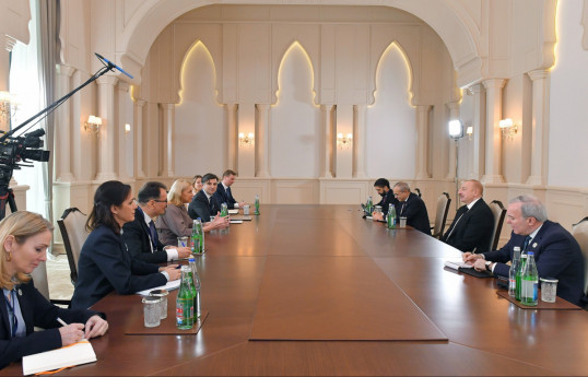 Президент Азербайджана принял комиссара Европейского союза по вопросам энергетики - ОБНОВЛЕНО 