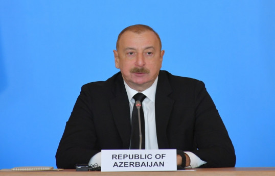 Президент Азербайджана: Расширение ЮГК и другие газовые проекты должны реализовываться так, чтобы не нанести ущерб нашей главной цели