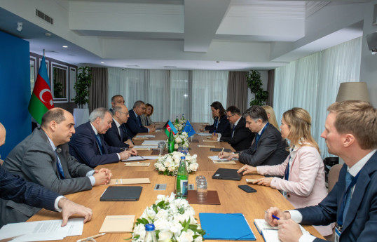 Обсуждены вопросы сотрудничества в энергетической сфере между ЕС и Азербайджаном