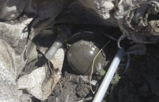 Вчера в Ханкенди были обнаружены 2 пулемета, 22 гранаты и огнестрельное оружие
