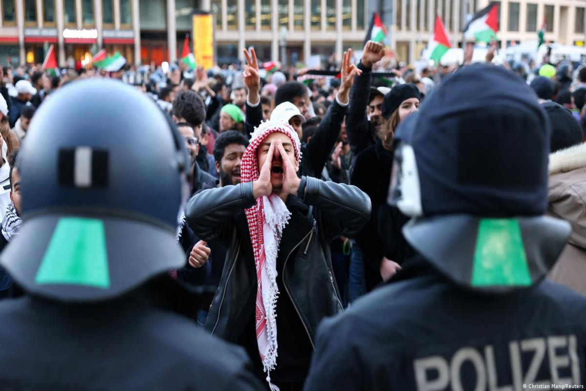 В Берлине прошел многотысячный антиизраильский протест