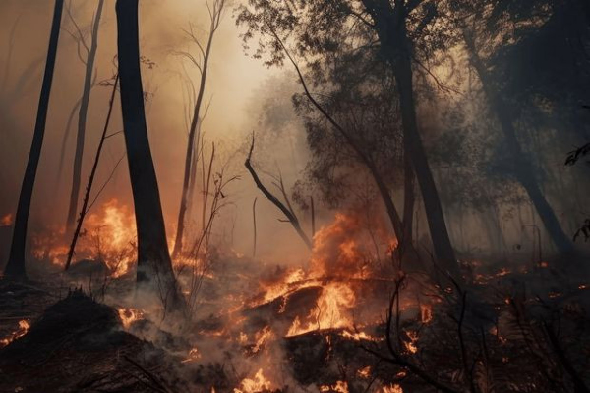 Лесной пожар в Техасе стал одним из крупнейших в истории США
