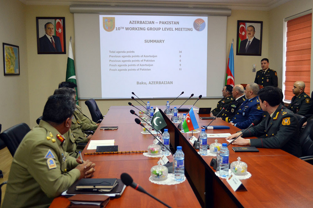 Обсуждено военное сотрудничество между Азербайджаном и Пакистаном, подписан итоговый протокол
