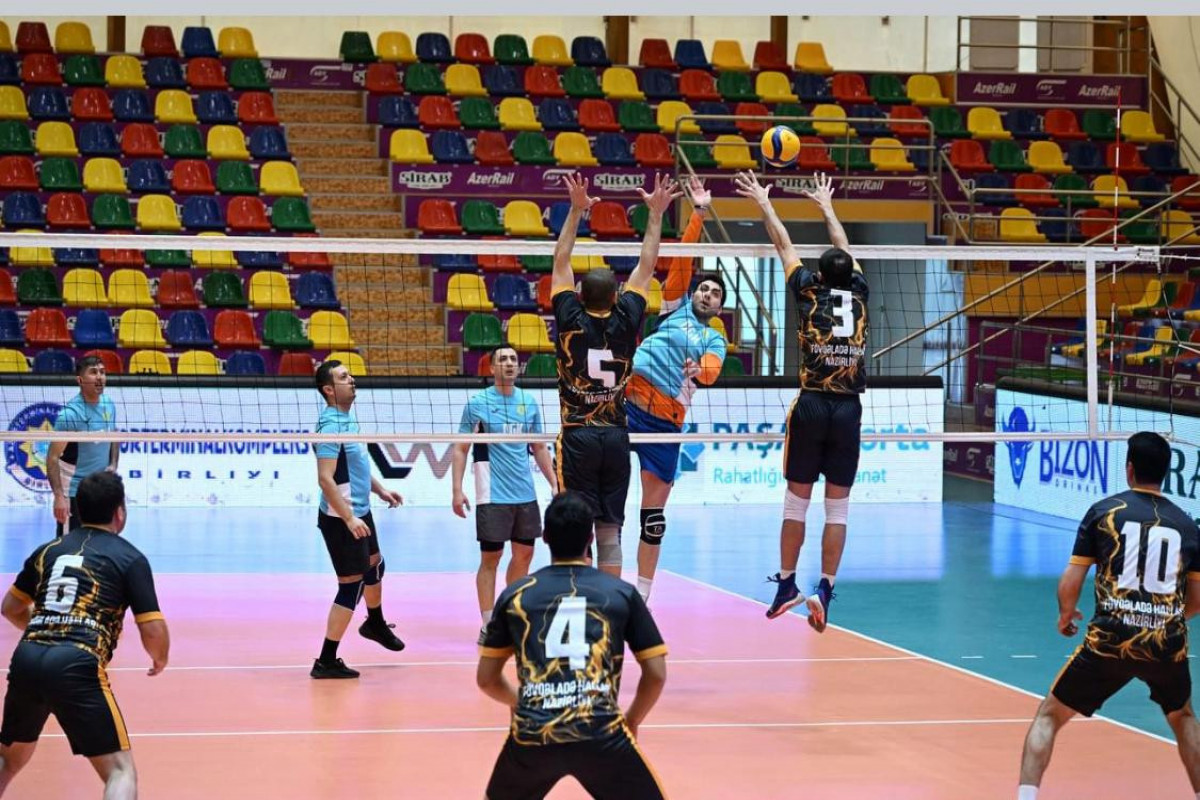 Мужские команды МЧС Азербайджана по волейболу и настольному теннису стали чемпионами