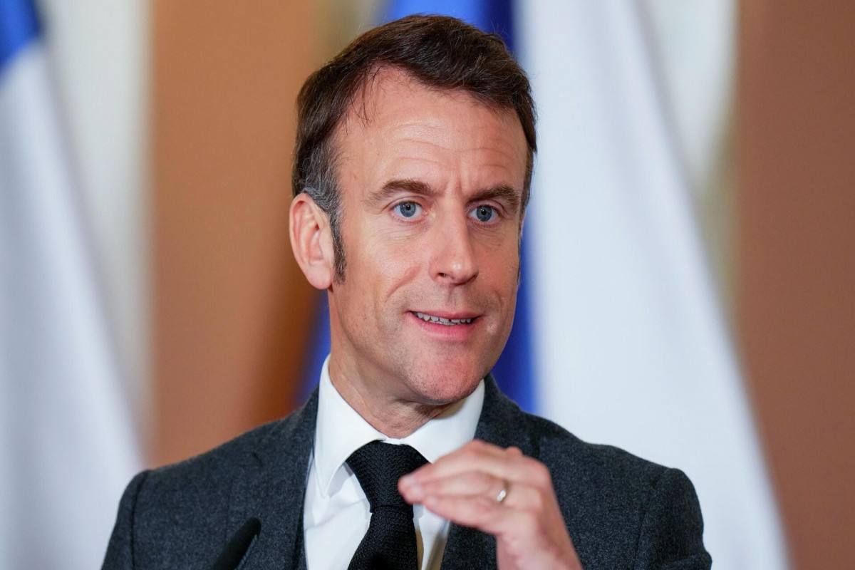 Президент Франции Эмманюэль Макрон