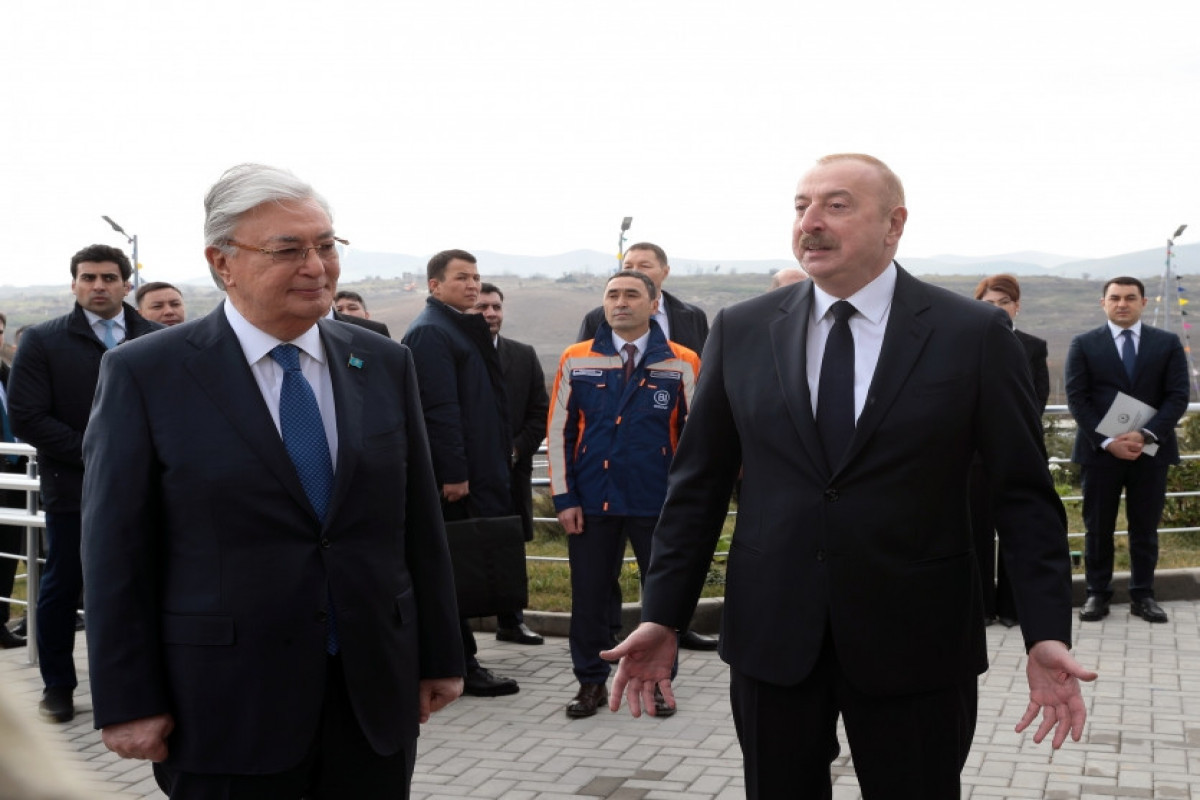 Президенты Азербайджана и Казахстана приняли участие в церемонии открытия Центра детского творчества имени Курмангазы в Физули -ОБНОВЛЕНО-ФОТО 