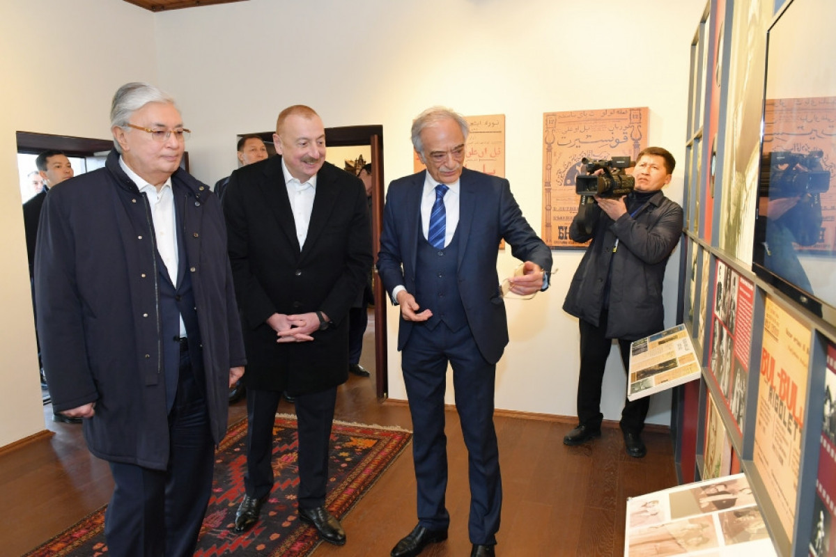 Президенты Азербайджана и Казахстана посетили Шушу