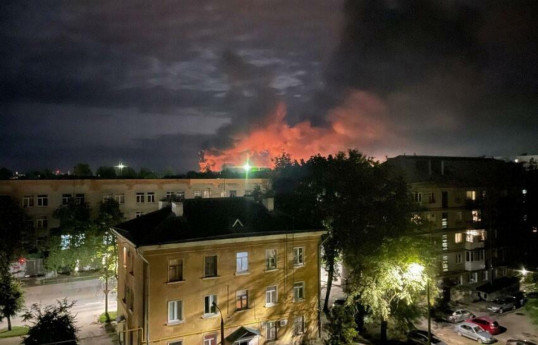 В Белгороде дрон пытался  атаковать здание управления ФСБ РФ