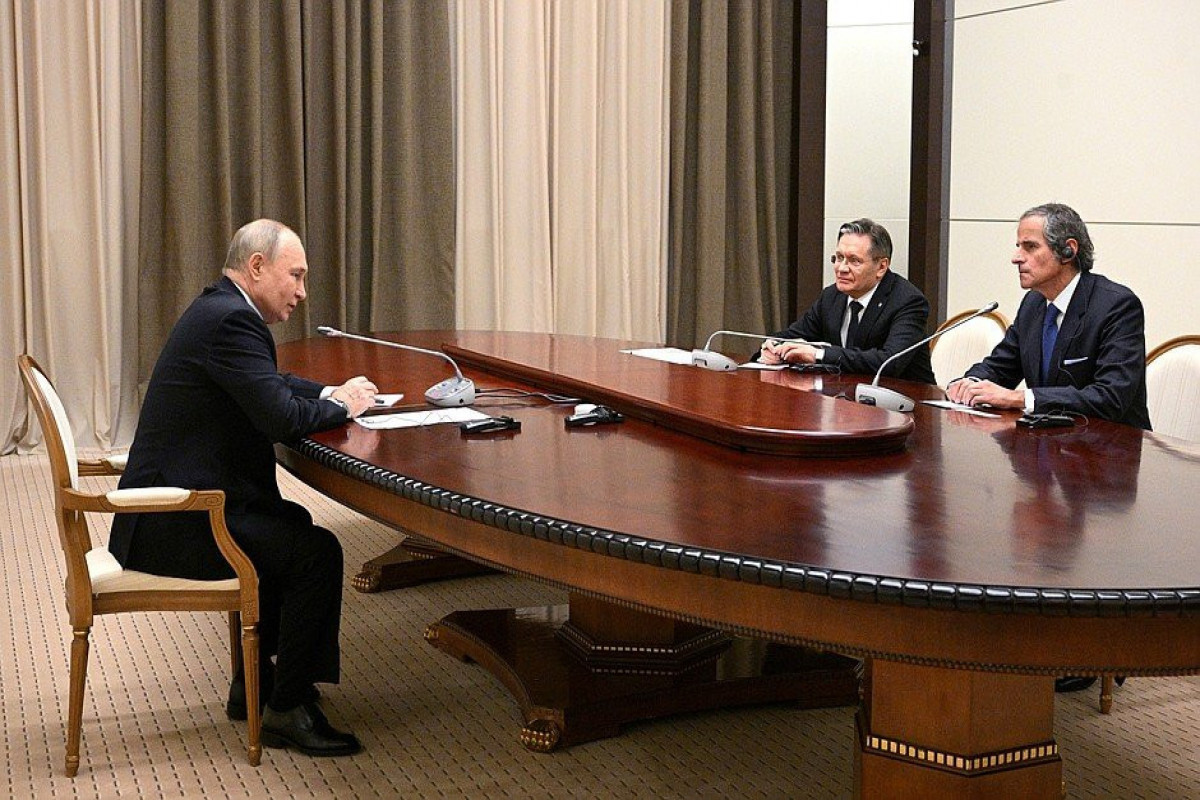 На встрече с Путиным Гросси обсудил ядерную программу Ирана