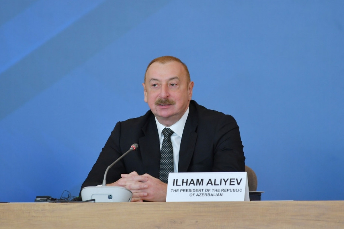 Президент Ильхам Алиев