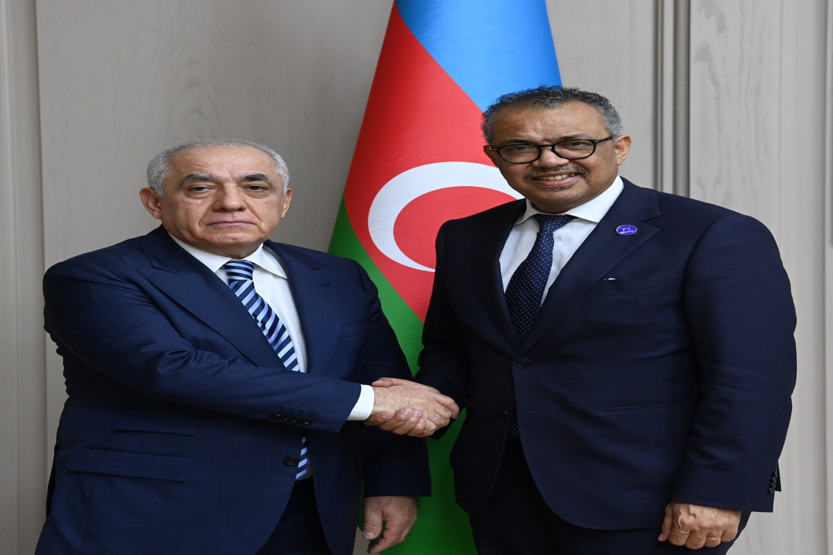 Премьер-министр Азербайджана встретился с гендиректором ВОЗ