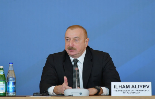 Президент Ильхам Алиев