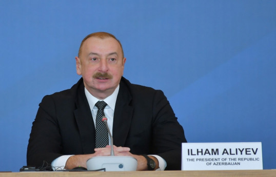 Президент Ильхам Алиев