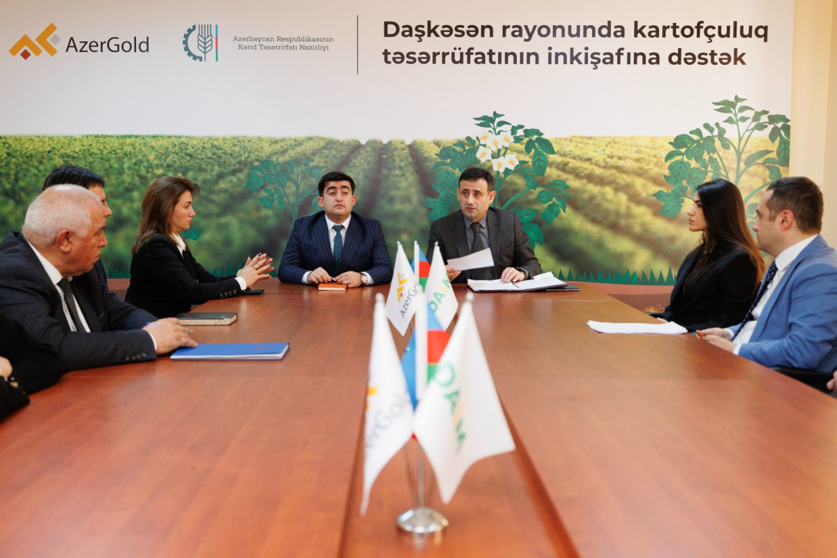 Началась реализация проекта «Поддержка развития картофельного хозяйства в Дашкесанском районе»