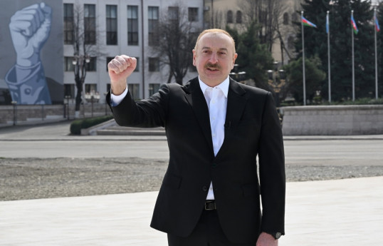 Президент Ильхам Алиев