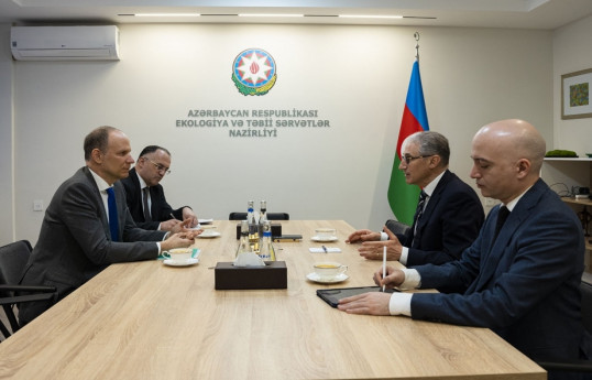 Глава Минэкологии Азербайджана обсудил с послом Швейцарии СОР29