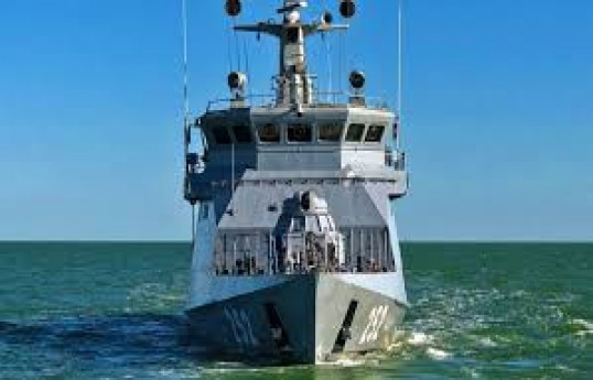 ВМС Казахстана провели в Каспийском море учения с боевыми стрельбами