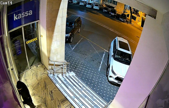 В Баку пресечена попытка ограбления банка - ВИДЕО 