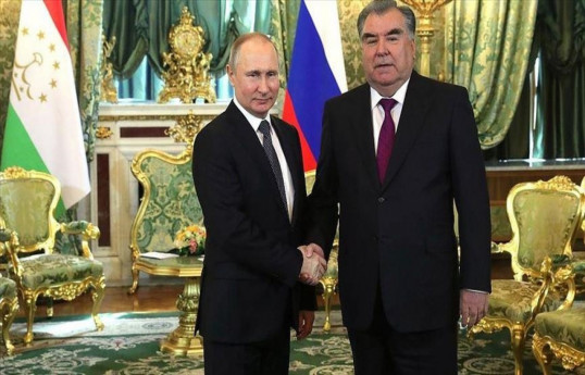Владимир Путин, Эмомали Рахмон