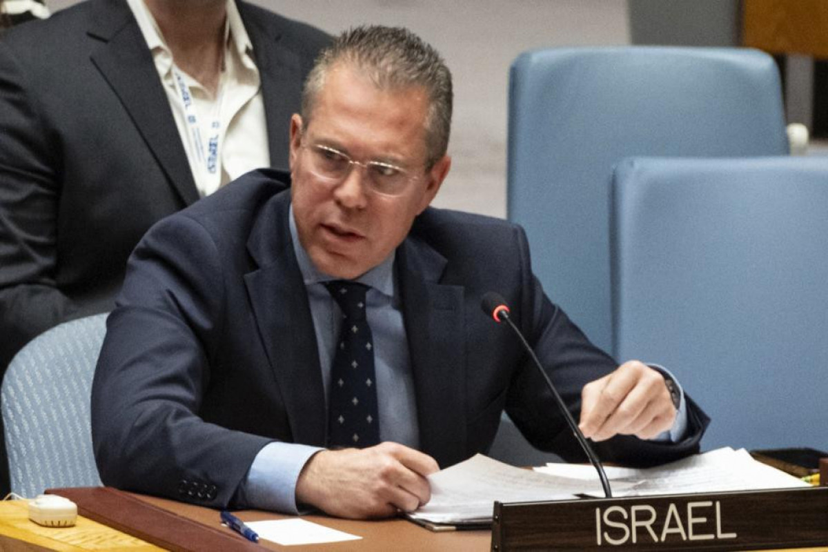 постоянный представитель Израиля при ООН Гилад Эрдан