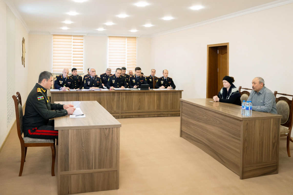 Глава МВД Азербайджана провел прием граждан и строевой смотр в Шамахы -ВИДЕО