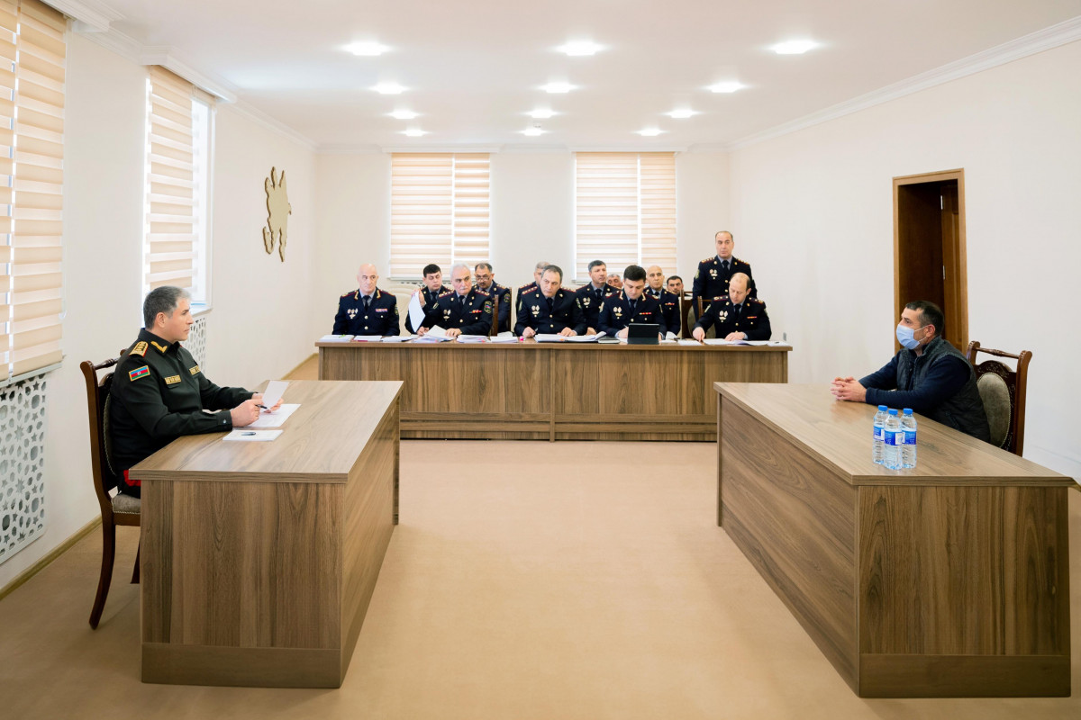 Глава МВД Азербайджана провел прием граждан и строевой смотр в Шамахы -ВИДЕО 