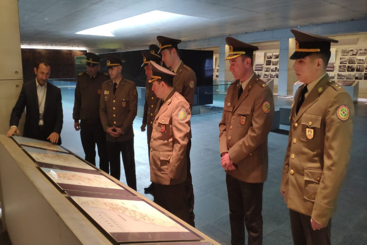 Сотрудники МЧС посетили Губинский мемориальный комплекс геноцида