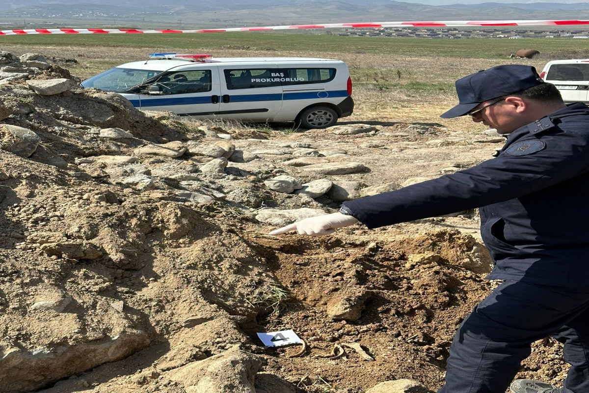 В Ходжалы обнаружены человеческие останки-ФОТО -ВИДЕО 