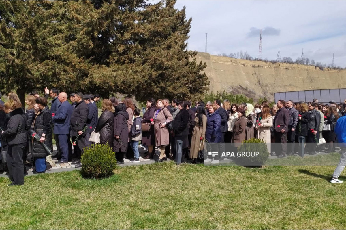 В Азербайджане началось посещение Губинского мемориального комплекса геноцида - ФОТО 