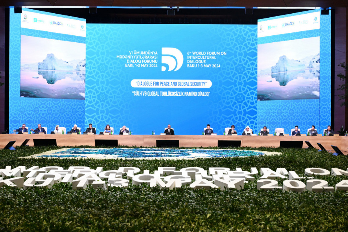 В Баку начал работу VI Всемирный форум межкультурного диалога, Президент принял участие в церемонии открытия - <span class="red_color">ВИДЕО-<span class="red_color">ОБНОВЛЕНО-1