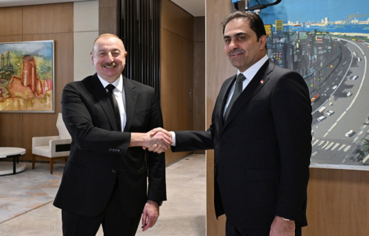Президент Азербайджана принял председателя иракского парламента-ОБНОВЛЕНО 