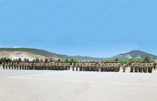 В азербайджанской армии начались очередные учебные сборы с военнообязанными