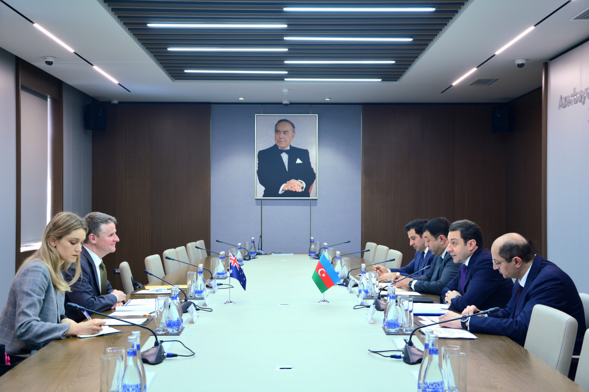 Обсуждено расширение политического, экономического сотрудничества между Азербайджаном и Австралией-ФОТО 
