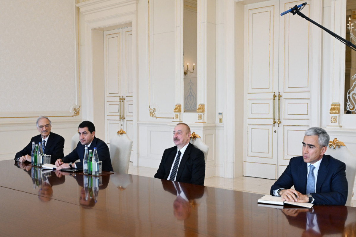 Президент Азербайджана принял заместителя председателя Совета Федерации и председателя комитета Госдумы России - ОБНОВЛЕНО 