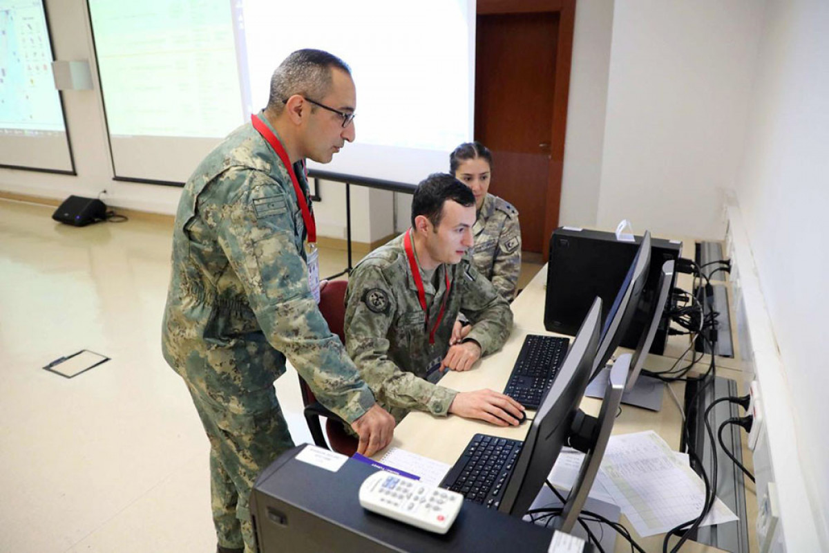 Военнослужащие Азербайджанской Армии выполняют задачи на учениях «EFES-2024»