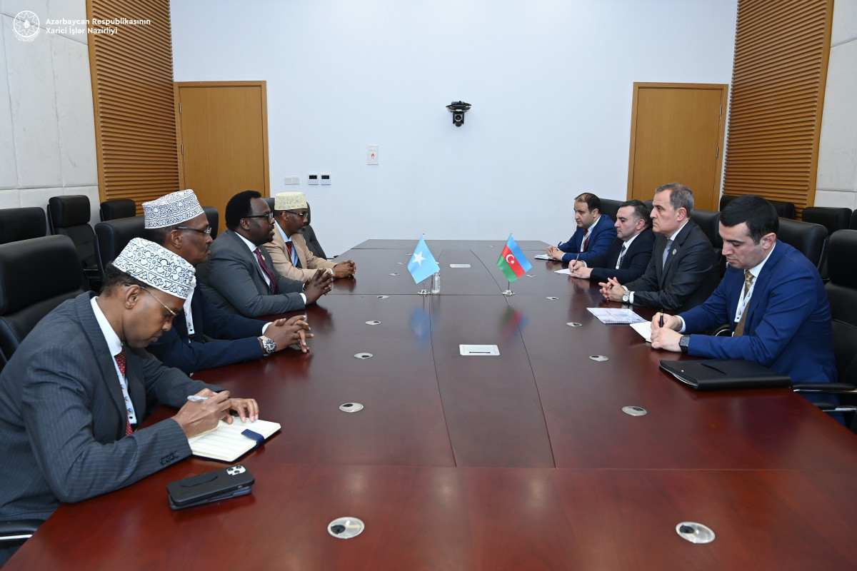 Обсуждены вопросы взаимного сотрудничества между Азербайджаном и Сомали-ФОТО 