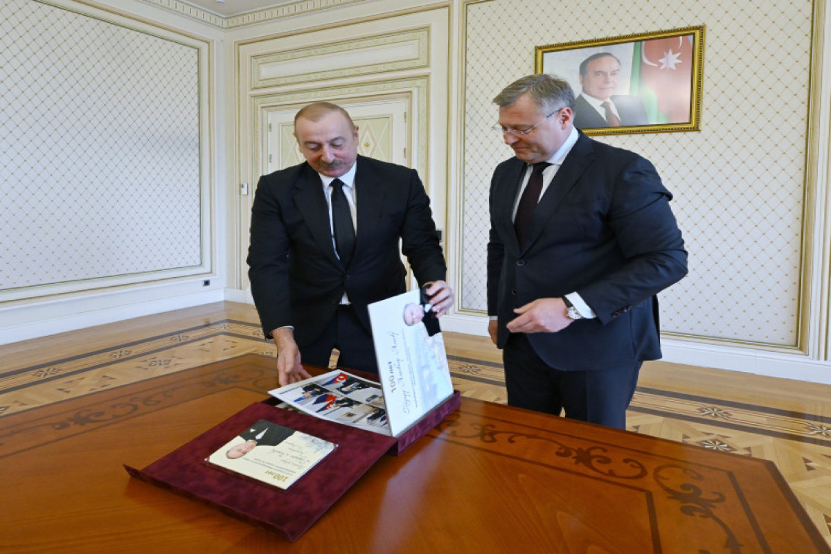 Президент Азербайджана принял губернатора Астраханской области РФ - ОБНОВЛЕНО 