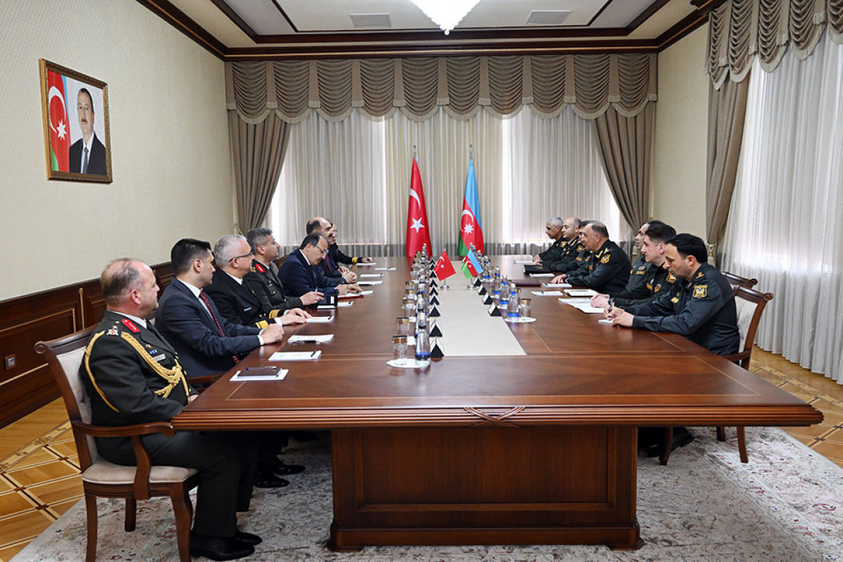 Делегация Национального университета обороны Турции находится с визитом в Азербайджане - <span class="red_color">ВИДЕО
