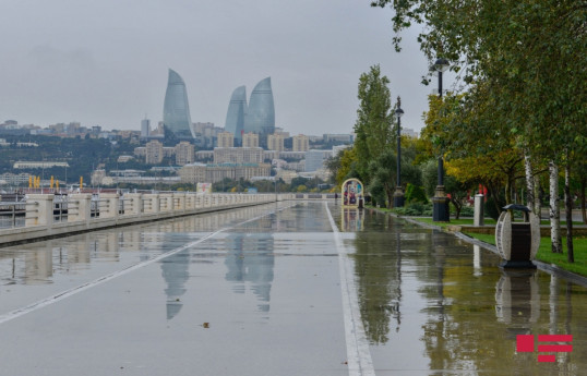 В Баку ожидаются проливные дожди, грозы