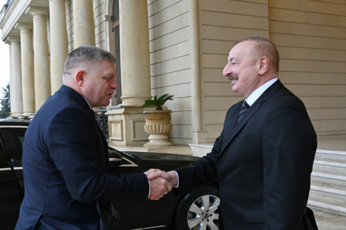 Состоялась встреча один на один Президента Азербайджана и премьер-министра Словакии - ОБНОВЛЕНО 