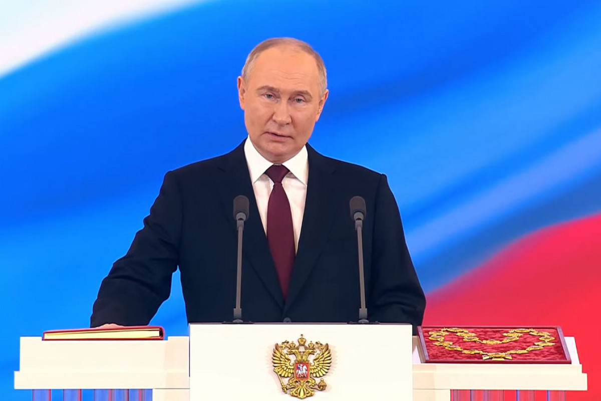 Путин официально вступил в должность президента РФ в пятый раз - <span class="red_color">ОБНОВЛЕНО