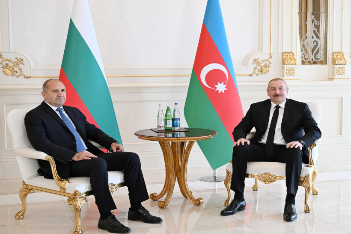 Состоялась встреча один на один президентов Азербайджана и Болгарии - ОБНОВЛЕНО 