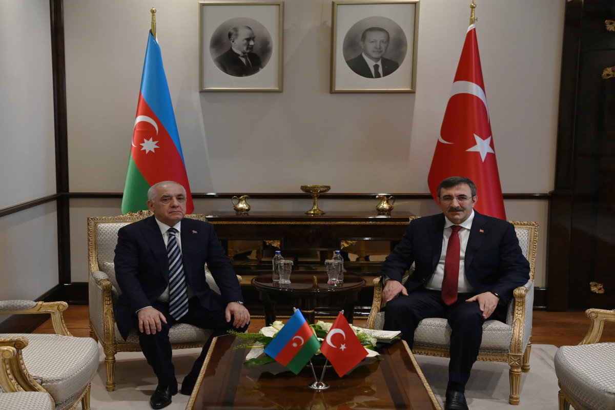 Али Асадов встретился с вице-президентом Турции
