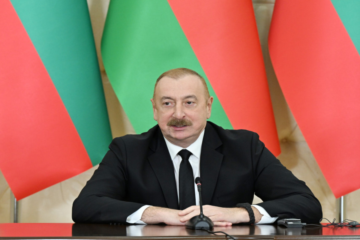Президент Ильхам Алиев