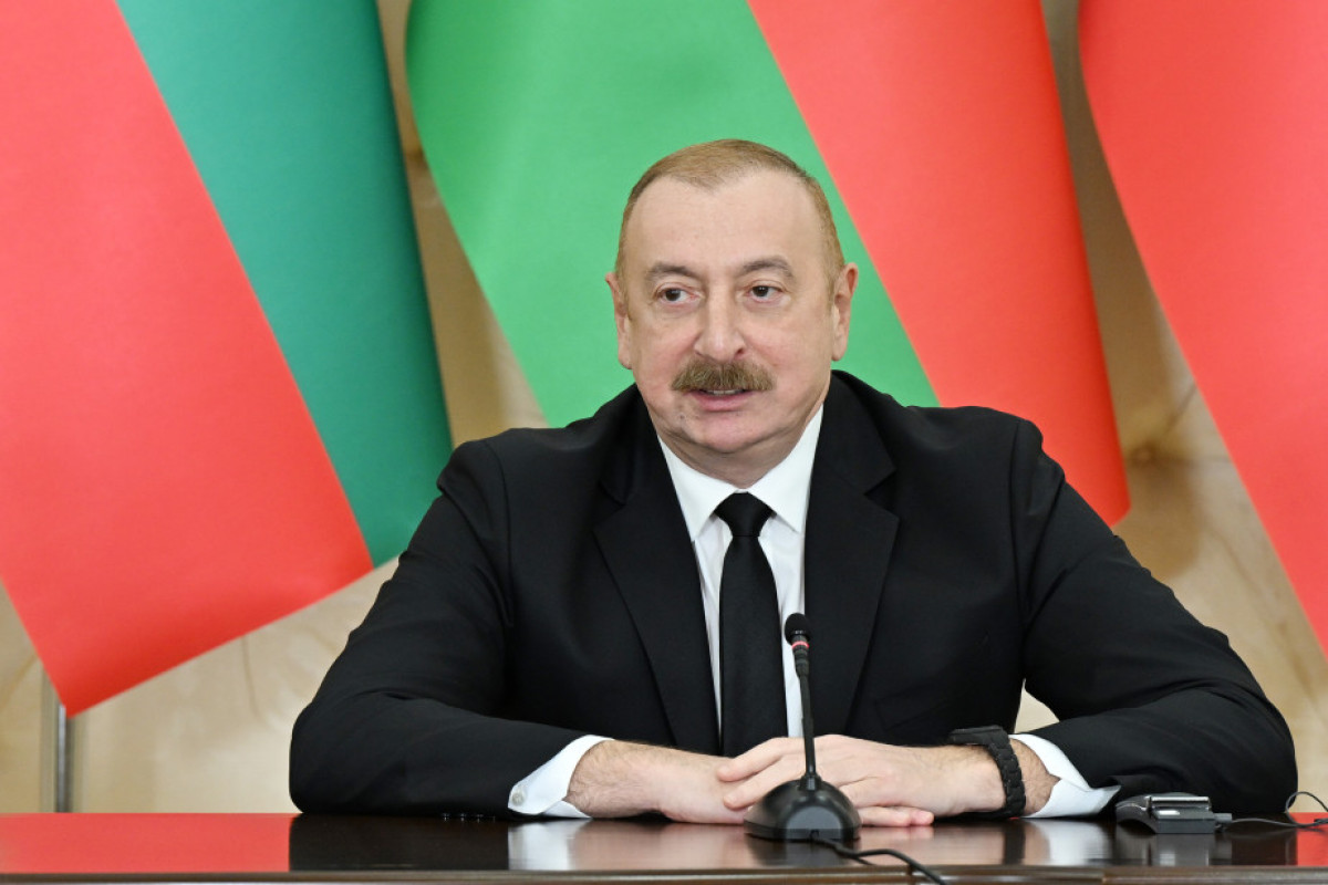 Президент Ильхам Алиев