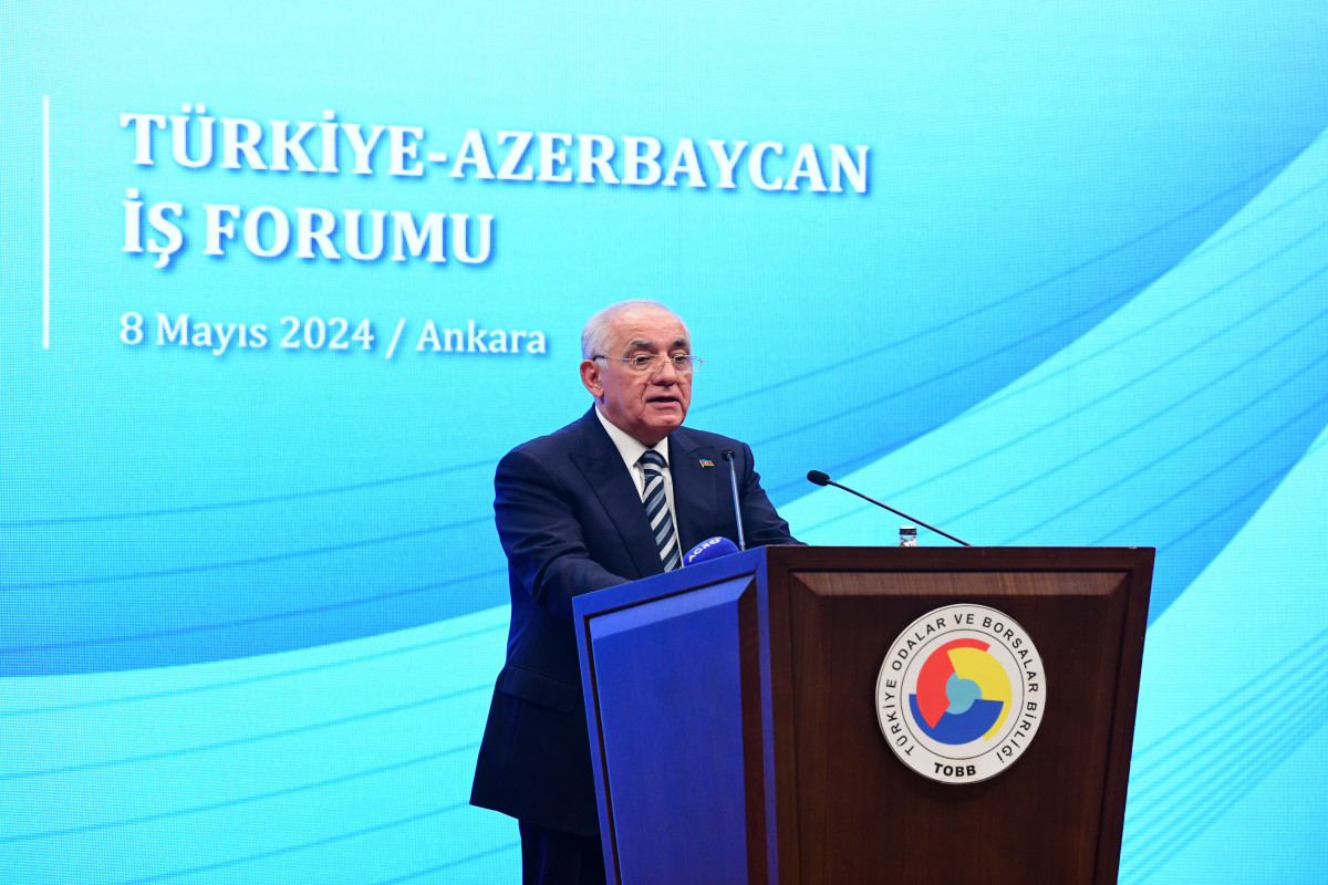 В Анкаре состоялся азербайджано-турецкий бизнес форум-ФОТО 