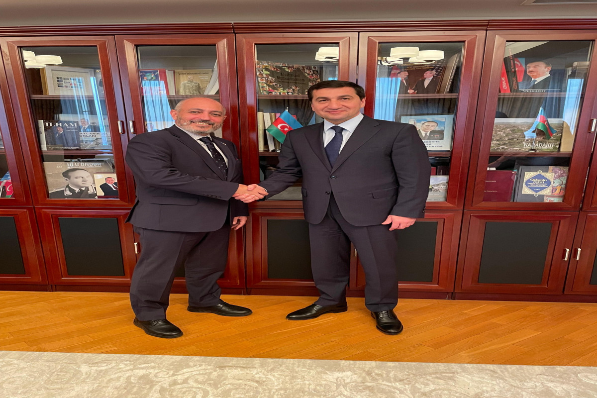 Хикмет Гаджиев встретился с помощником генерального секретаря ООН-ФОТО 