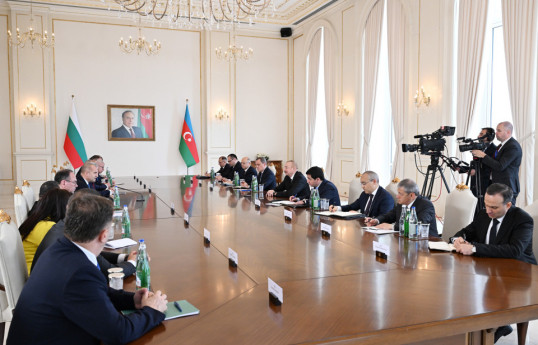 Состоялась встреча президентов Азербайджана и Болгарии в расширенном составе - ОБНОВЛЕНО 