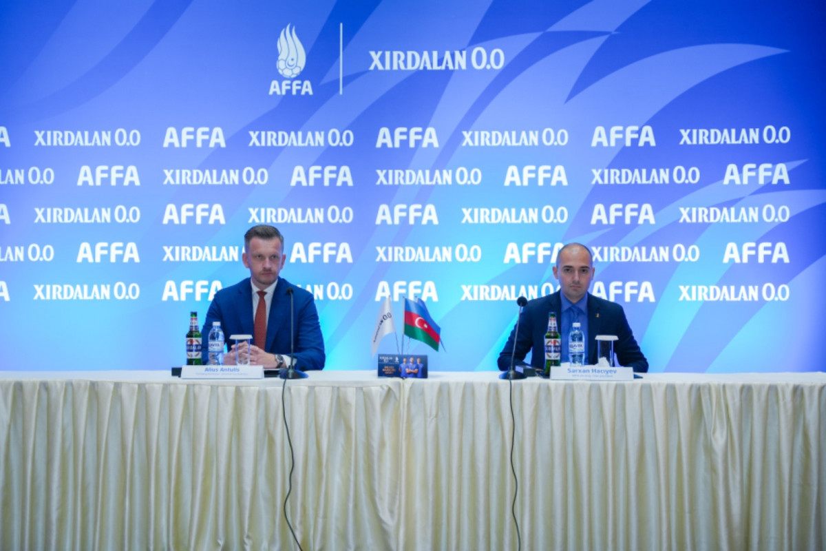 Xırdalan 0.0 стал безалкогольным спонсором национальной сборной по футболу-ФОТО 